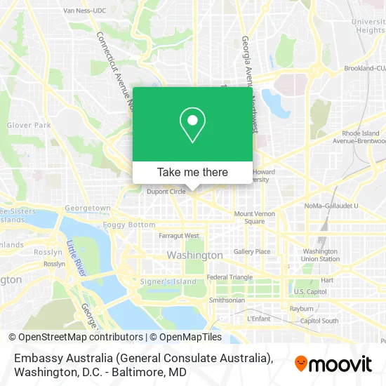 Embassy Australia (General Consulate Australia) map