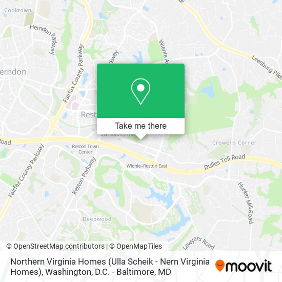 Northern Virginia Homes (Ulla Scheik - Nern Virginia Homes) map