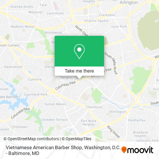 Vietnamese American Barber Shop map