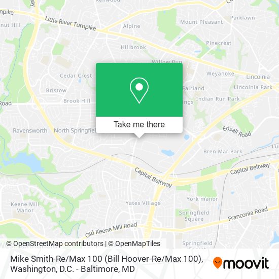 Mapa de Mike Smith-Re / Max 100 (Bill Hoover-Re / Max 100)
