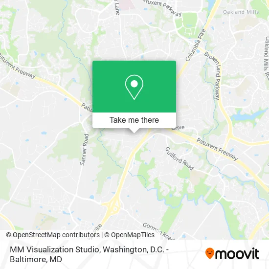 MM Visualization Studio map