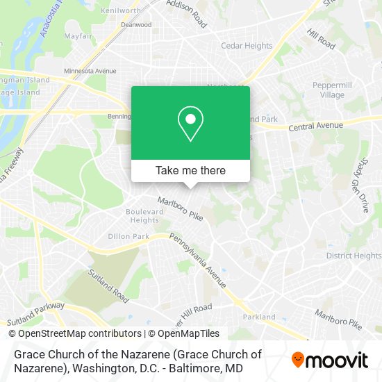 Grace Church of the Nazarene map