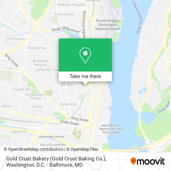 Mapa de Gold Crust Bakery (Gold Crust Baking Co.)