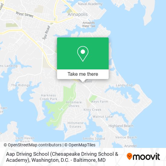 Aap Driving School (Chesapeake Driving School & Academy) map