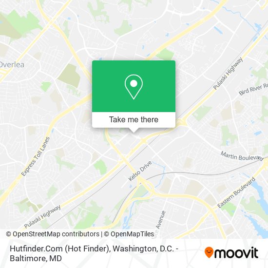 Hutfinder.Com (Hot Finder) map