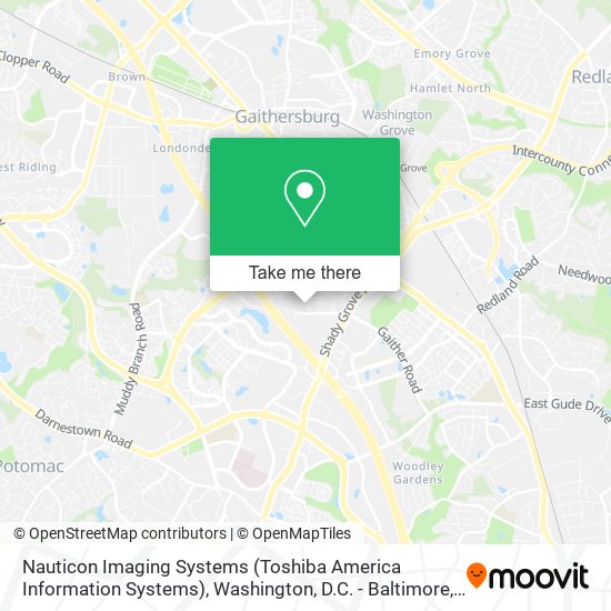 Mapa de Nauticon Imaging Systems (Toshiba America Information Systems)