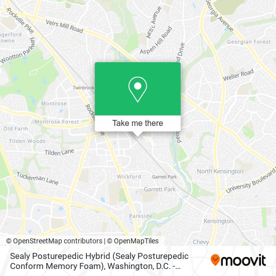 Sealy Posturepedic Hybrid (Sealy Posturepedic Conform Memory Foam) map