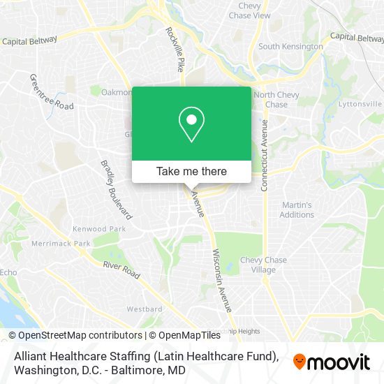 Alliant Healthcare Staffing (Latin Healthcare Fund) map