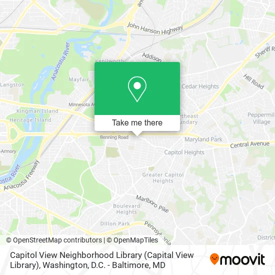 Capitol View Neighborhood Library (Capital View Library) map