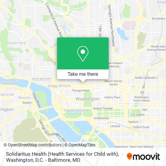 Solidaritus Health (Health Services for Child with) map
