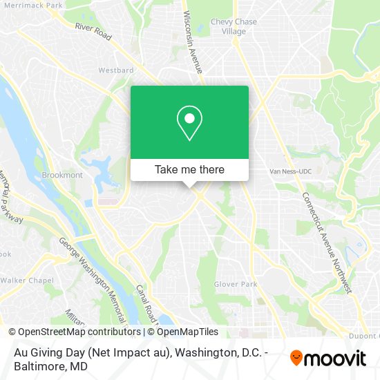 Mapa de Au Giving Day (Net Impact au)