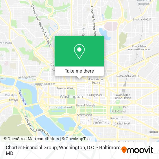 Charter Financial Group map