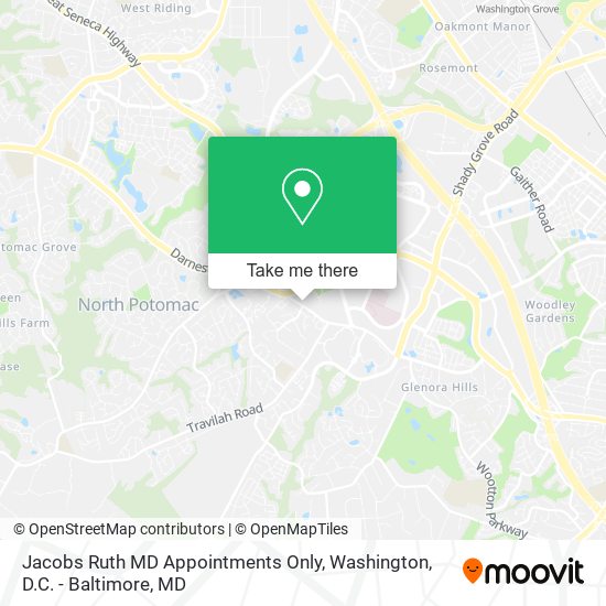 Jacobs Ruth MD Appointments Only map