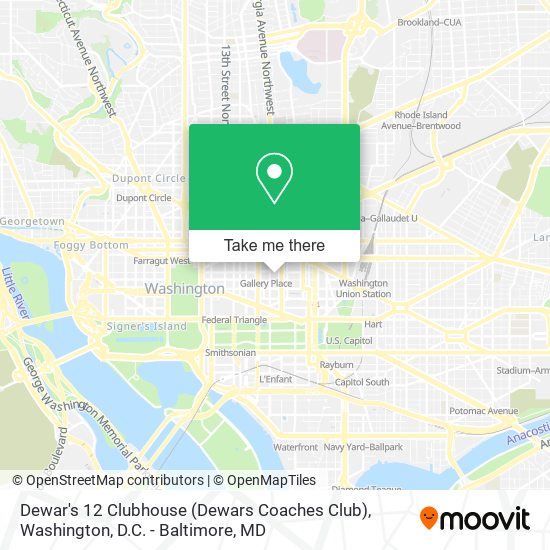 Dewar's 12 Clubhouse (Dewars Coaches Club) map