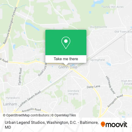 Mapa de Urban Legend Studios