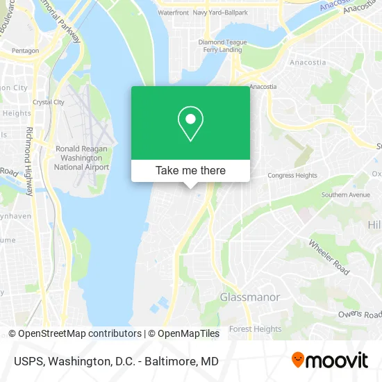 USPS map