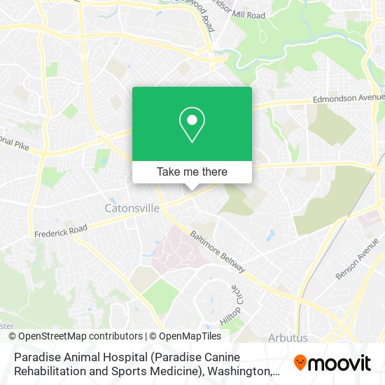 Mapa de Paradise Animal Hospital (Paradise Canine Rehabilitation and Sports Medicine)