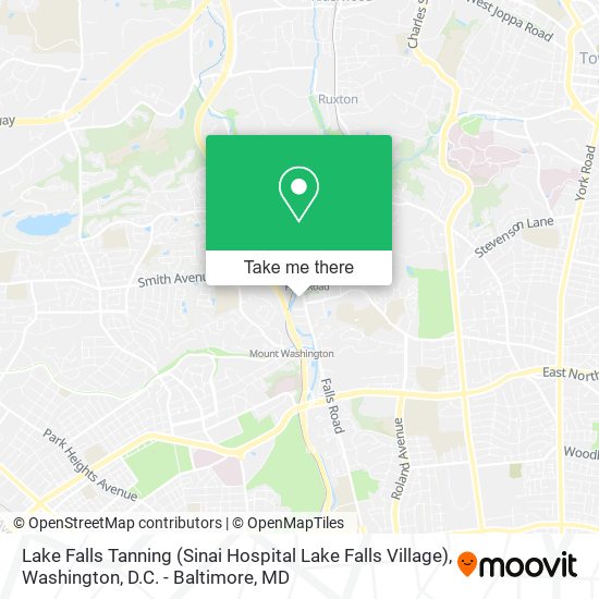 Mapa de Lake Falls Tanning (Sinai Hospital Lake Falls Village)