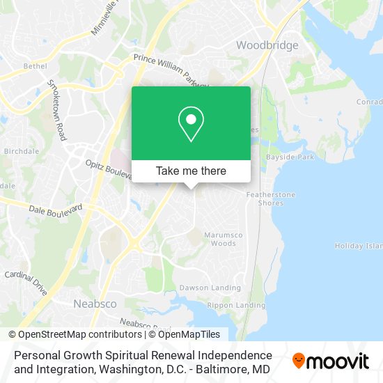 Personal Growth Spiritual Renewal Independence and Integration map