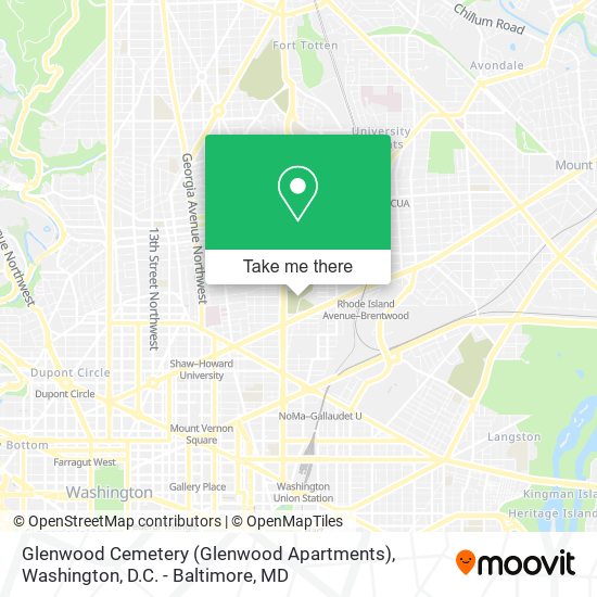 Glenwood Cemetery (Glenwood Apartments) map