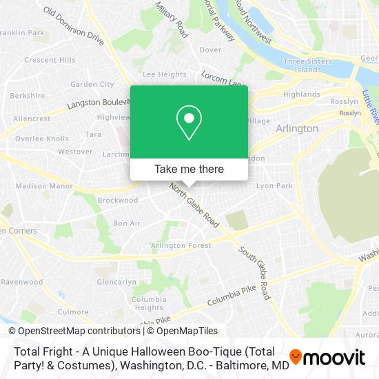 Total Fright - A Unique Halloween Boo-Tique (Total Party! & Costumes) map