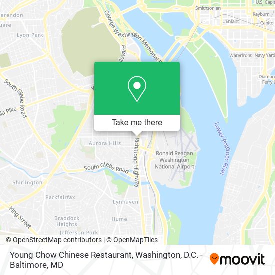 Young Chow Chinese Restaurant map