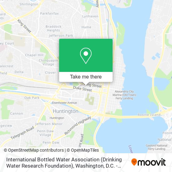 Mapa de International Bottled Water Association (Drinking Water Research Foundation)