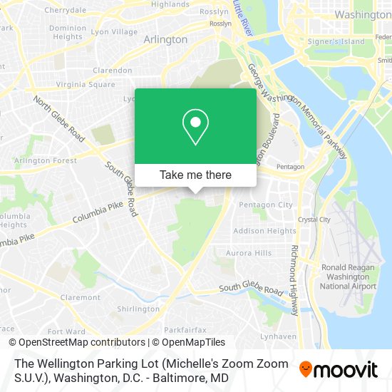 The Wellington Parking Lot (Michelle's Zoom Zoom S.U.V.) map