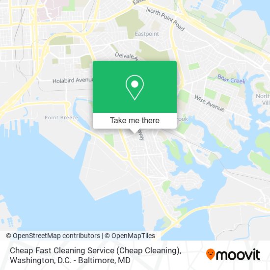 Cheap Fast Cleaning Service (Cheap Cleaning) map