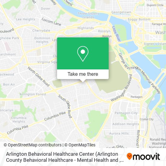 Mapa de Arlington Behavioral Healthcare Center