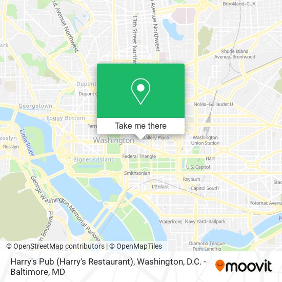 Mapa de Harry's Pub (Harry's Restaurant)