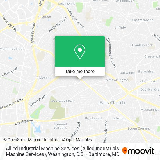 Allied Industrial Machine Services map