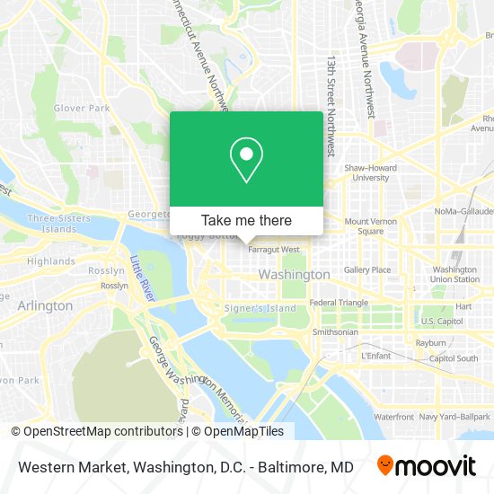 Western Market map