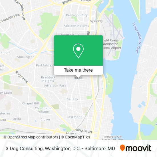 3 Dog Consulting map