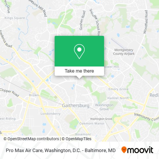 Pro Max Air Care map