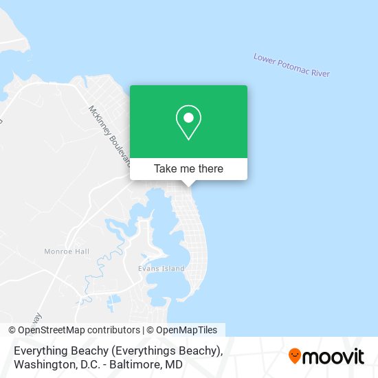 Mapa de Everything Beachy (Everythings Beachy)