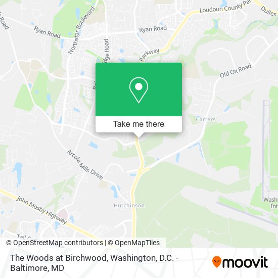 Mapa de The Woods at Birchwood
