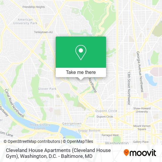 Cleveland House Apartments (Cleveland House Gym) map