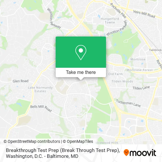 Breakthrough Test Prep (Break Through Test Prep) map