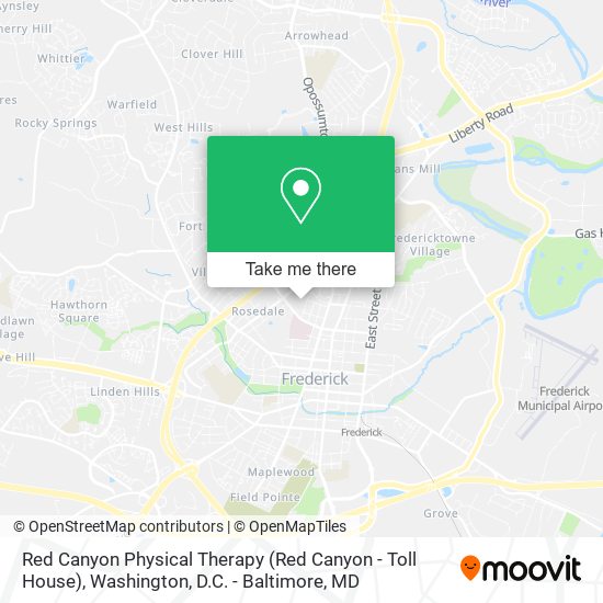 Red Canyon Physical Therapy (Red Canyon - Toll House) map