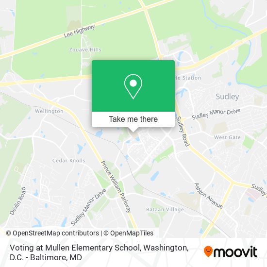 Mapa de Voting at Mullen Elementary School