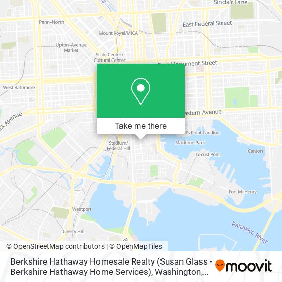 Mapa de Berkshire Hathaway Homesale Realty (Susan Glass - Berkshire Hathaway Home Services)