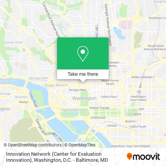 Mapa de Innovation Network (Center for Evaluation Innovation)