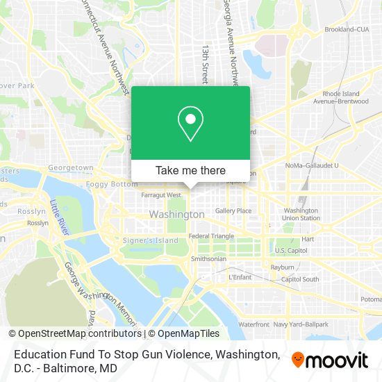 Education Fund To Stop Gun Violence map