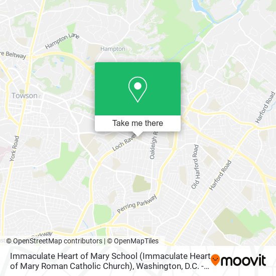 Mapa de Immaculate Heart of Mary School (Immaculate Heart of Mary Roman Catholic Church)