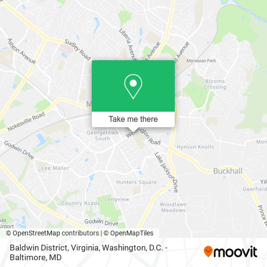 Baldwin District, Virginia map