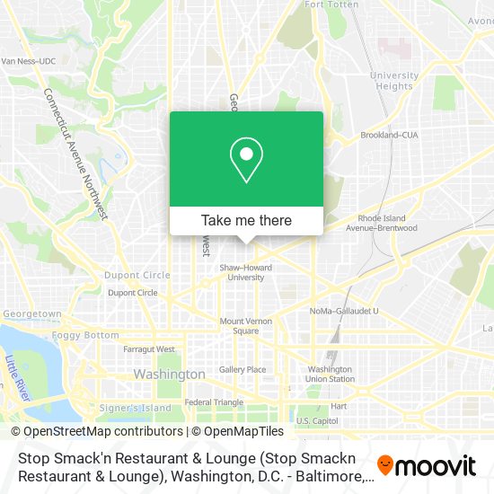 Stop Smack'n Restaurant & Lounge (Stop Smackn Restaurant & Lounge) map