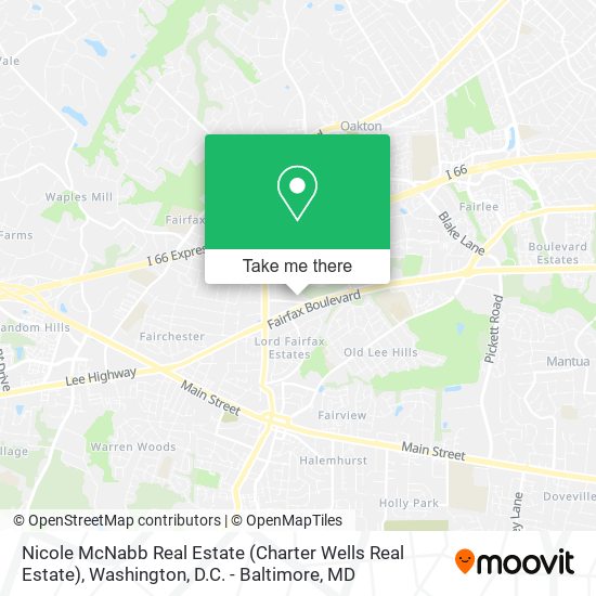 Mapa de Nicole McNabb Real Estate (Charter Wells Real Estate)