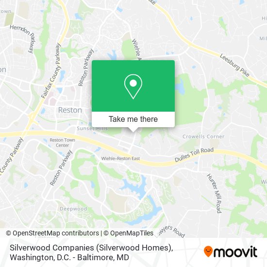 Silverwood Companies (Silverwood Homes) map