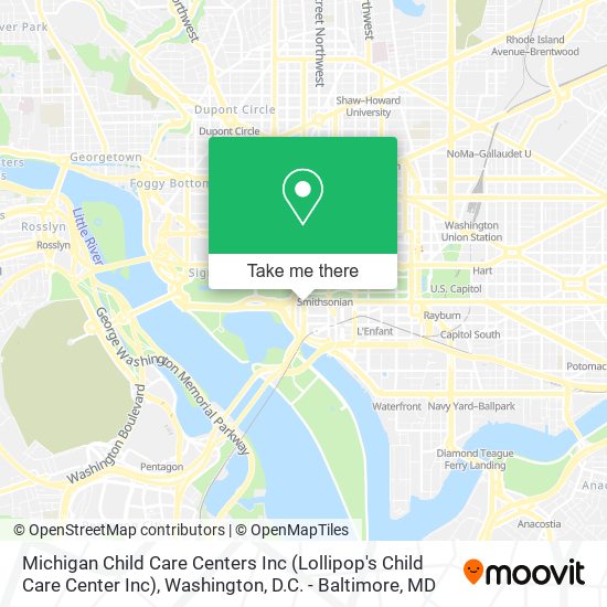 Michigan Child Care Centers Inc (Lollipop's Child Care Center Inc) map